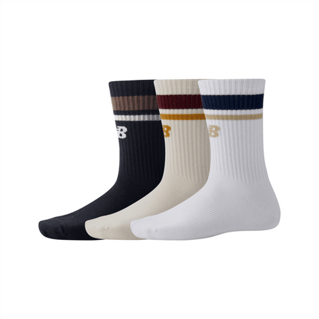 New Balance Essentials Line Midcalf Socks 3 Pack Unisex Accessories Socks