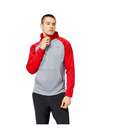 New Balance Men's Baseball Pull Over Hoodie Mens Apparel Sweatshirts & Fleece