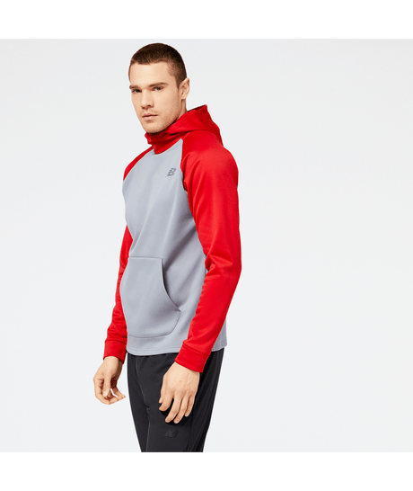 New Balance Men's Baseball Pull Over Hoodie Mens Apparel Sweatshirts & Fleece