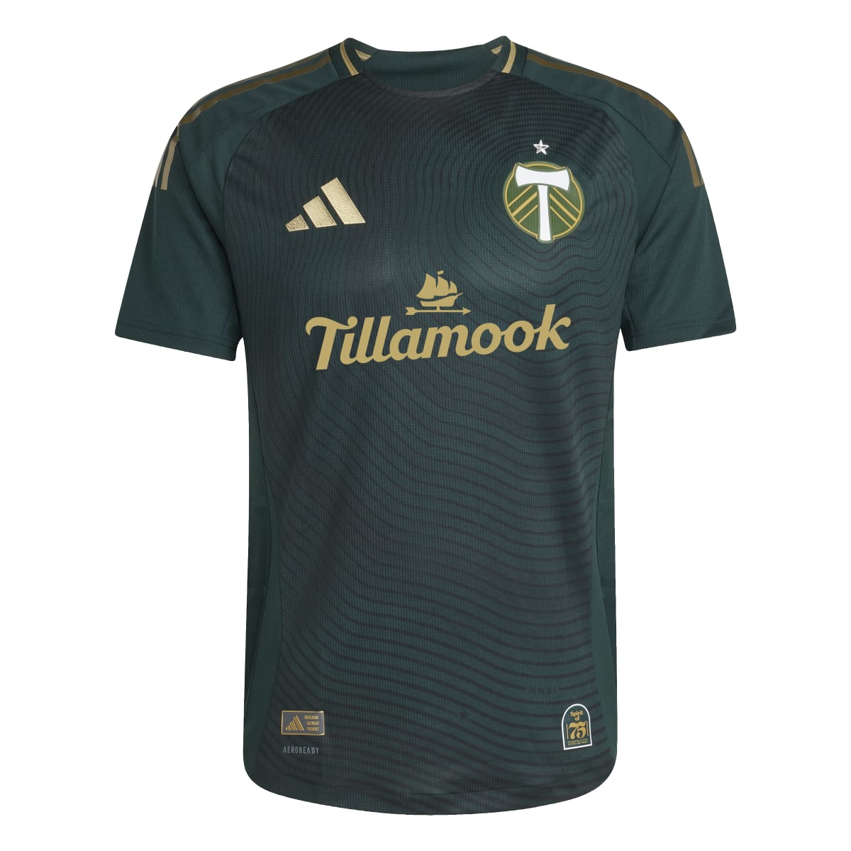 adidas Men's Portland Timbers 25/26 Authentic Home Jersey Soccer Uniforms & Apparel All