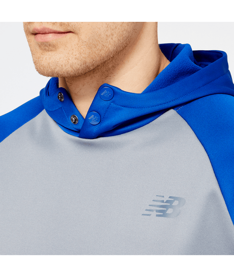 New Balance Men's Baseball Pull Over Hoodie Mens Apparel Sweatshirts & Fleece