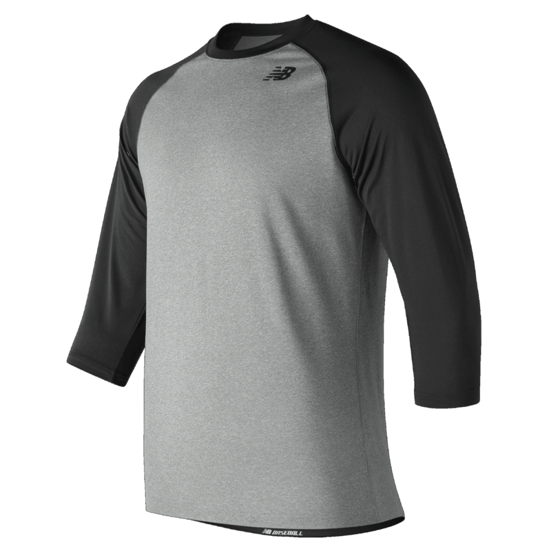 New Balance Youth 3 Quarter Raglan Youth Apparel Shirts & Tops