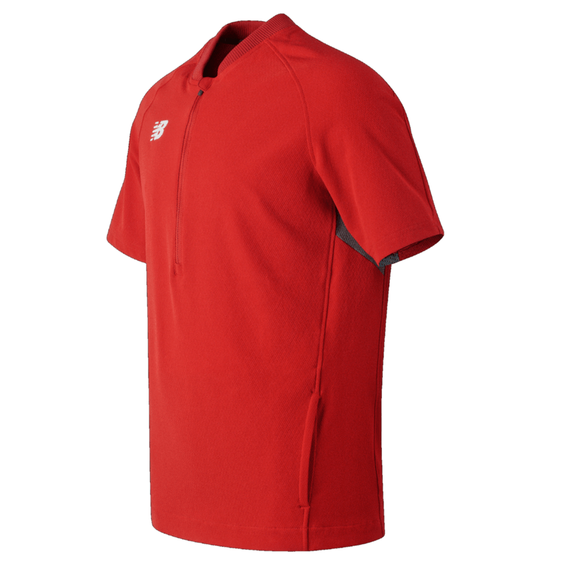 New Balance Youth Short Sleeve Batting Jacket Baseball Cage Jackets All