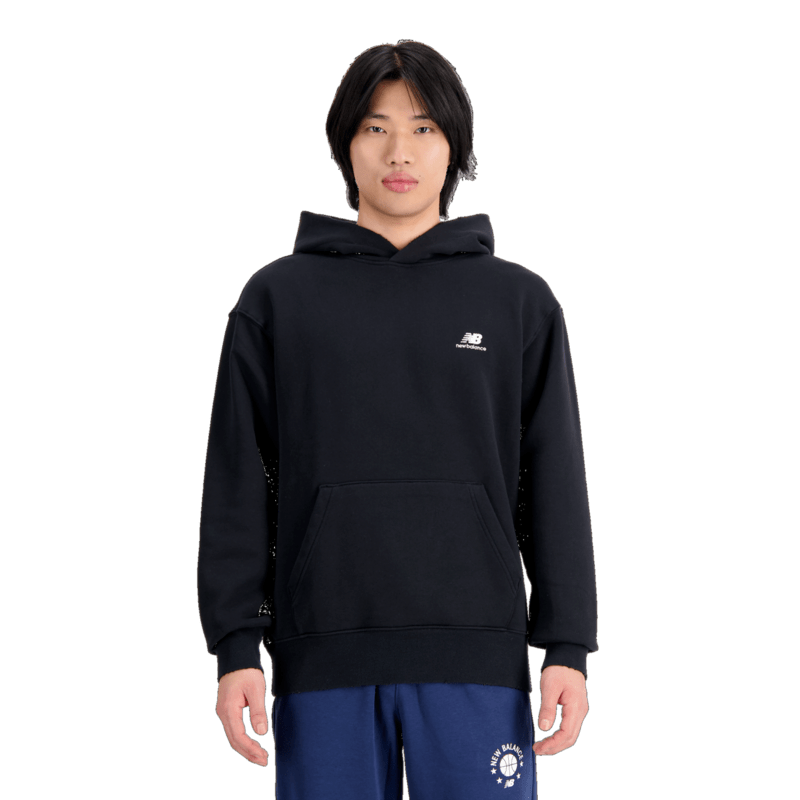 New Balance Men's Hoops Fleece Hoodie Mens Apparel Sweatshirts & Fleece