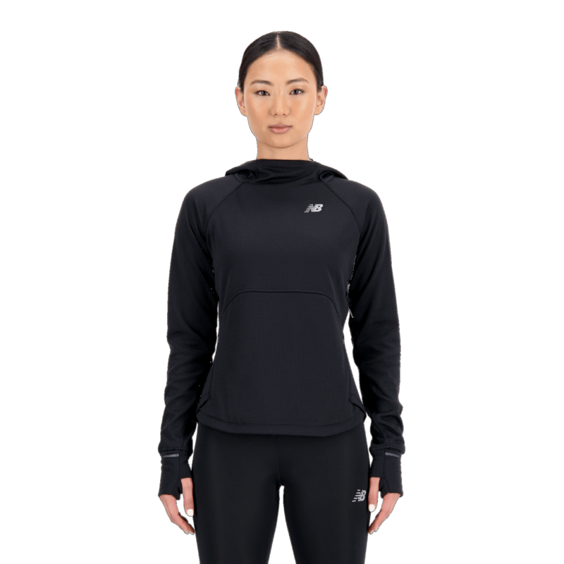 New Balance Women's Heat Grid Hoodie Pullover Womens Apparel Jackets & Vests