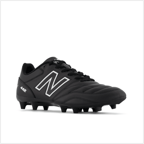 New Balance Men's 442 V2 Academy FG Soccer Cleat - MS43FBK2 Wide Soccer Footwear Adult