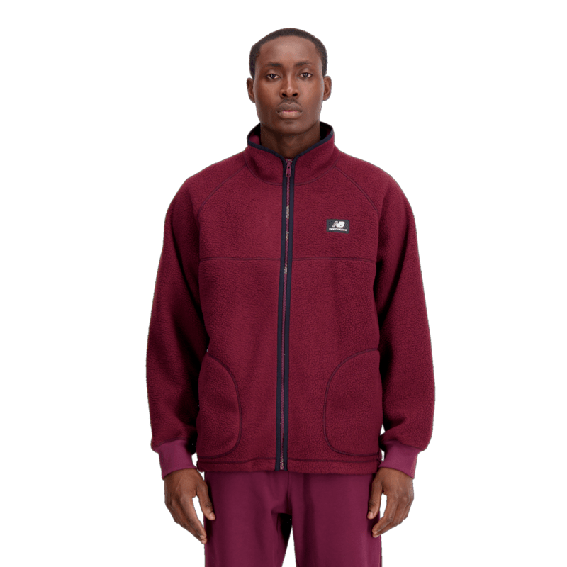 New Balance Men's Athletics Polar Fleece Full Zip Mens Apparel Sweatshirts & Fleece