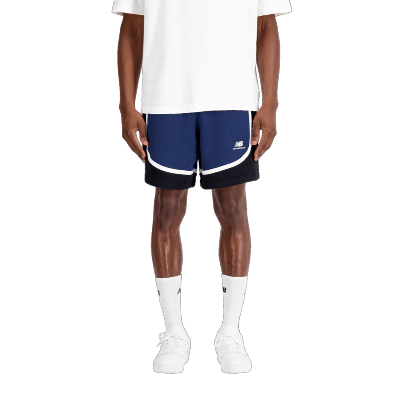 New Balance Men's Hoops Fleece Short Basketball Shorts Adult