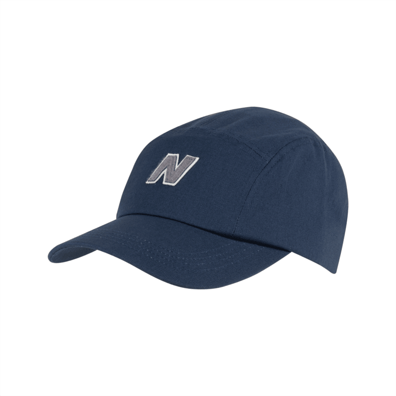 New Balance 5 Panel Block N Cotton Twill Hat Unisex Accessories Hats & Caps