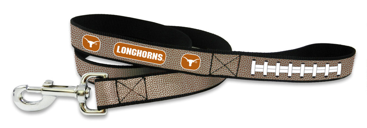 Gamewear Texas Longhorns Reflective Football Pet Leash Size Small Fan Gear NCAA Texas Longhorns