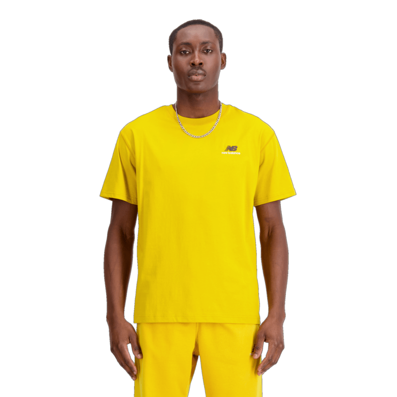 New Balance Uni-Ssentials Cotton T-Shirt Mens Apparel Shirts & Tops