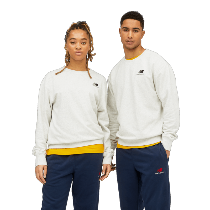 New Balance Uni-ssentials French Terry Crewneck Sweatshirt Womens Apparel Sweatshirts & Fleece