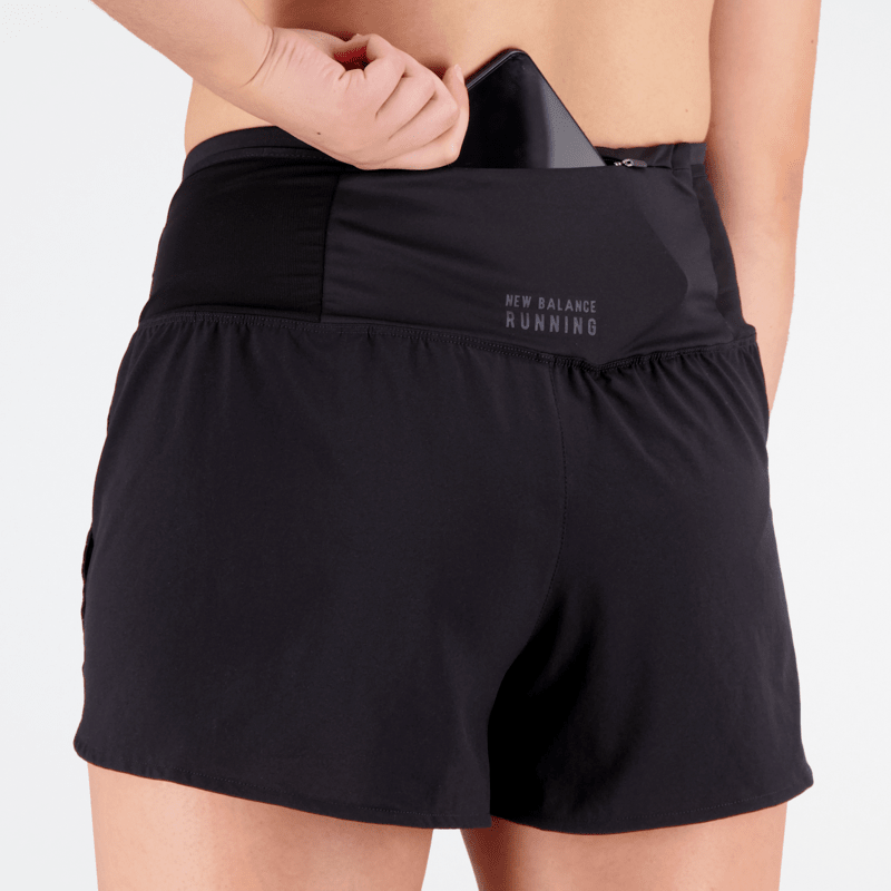 New Balance Women's Impact Run Luminous 3 Inch Shorts Womens Apparel Shorts