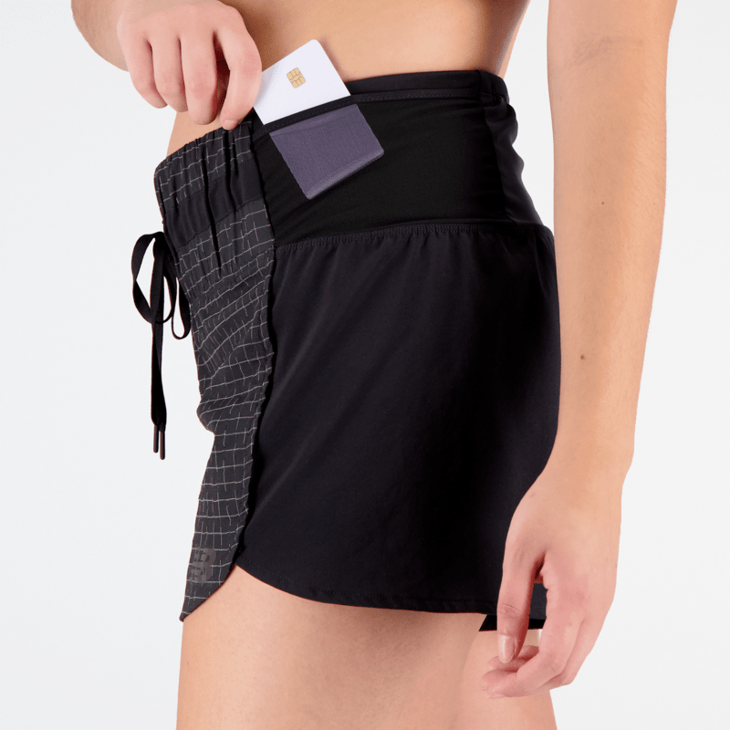 New Balance Women's Impact Run Luminous 3 Inch Shorts Womens Apparel Shorts