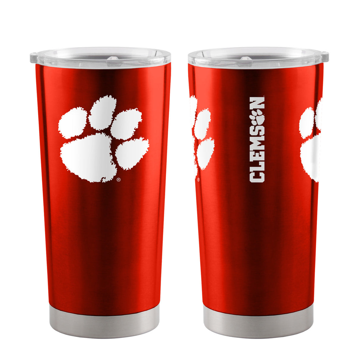 BOELTER Clemson Tigers Orange 20oz Ultra Travel Tumbler Fan Gear NCAA Clemson Tigers