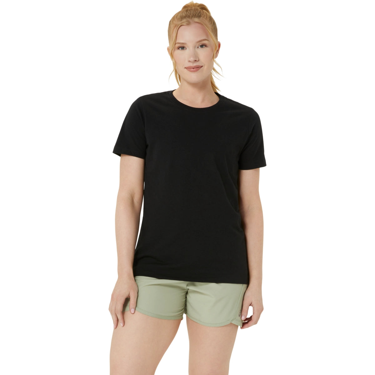 Asics Women's Performance Poly Cotton Tee Womens Apparel Shirts & Tops