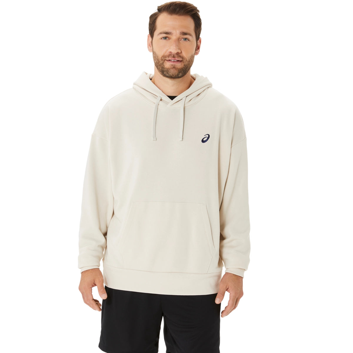 Asics Men's ATC Sweat Relaxed Pullover Hoodie Mens Apparel Jackets & Vests