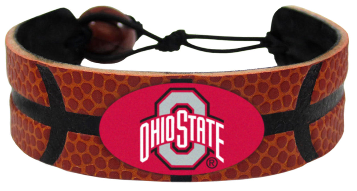 Gamewear Ohio State Buckeyes Classic Basketball Bracelet Fan Gear NCAA Ohio State Buckeyes