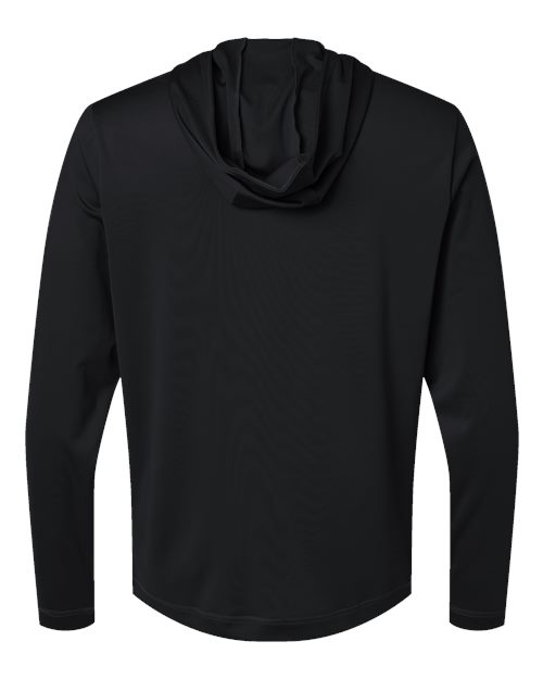 adidas Men's Lightweight Performance Quarter-Zip Hooded Pullover-2