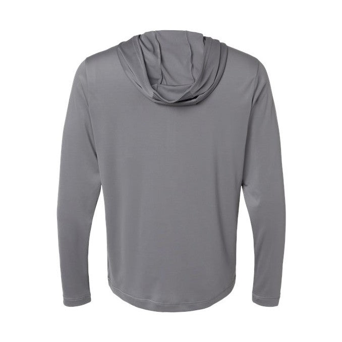 adidas Men's Lightweight Performance Quarter-Zip Hooded Pullover-2