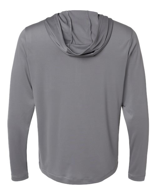 adidas Men's Lightweight Performance Quarter-Zip Hooded Pullover-2