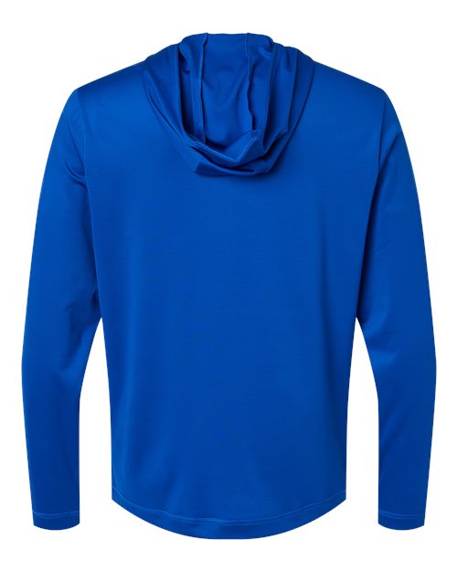 adidas Men's Lightweight Performance Quarter-Zip Hooded Pullover-2