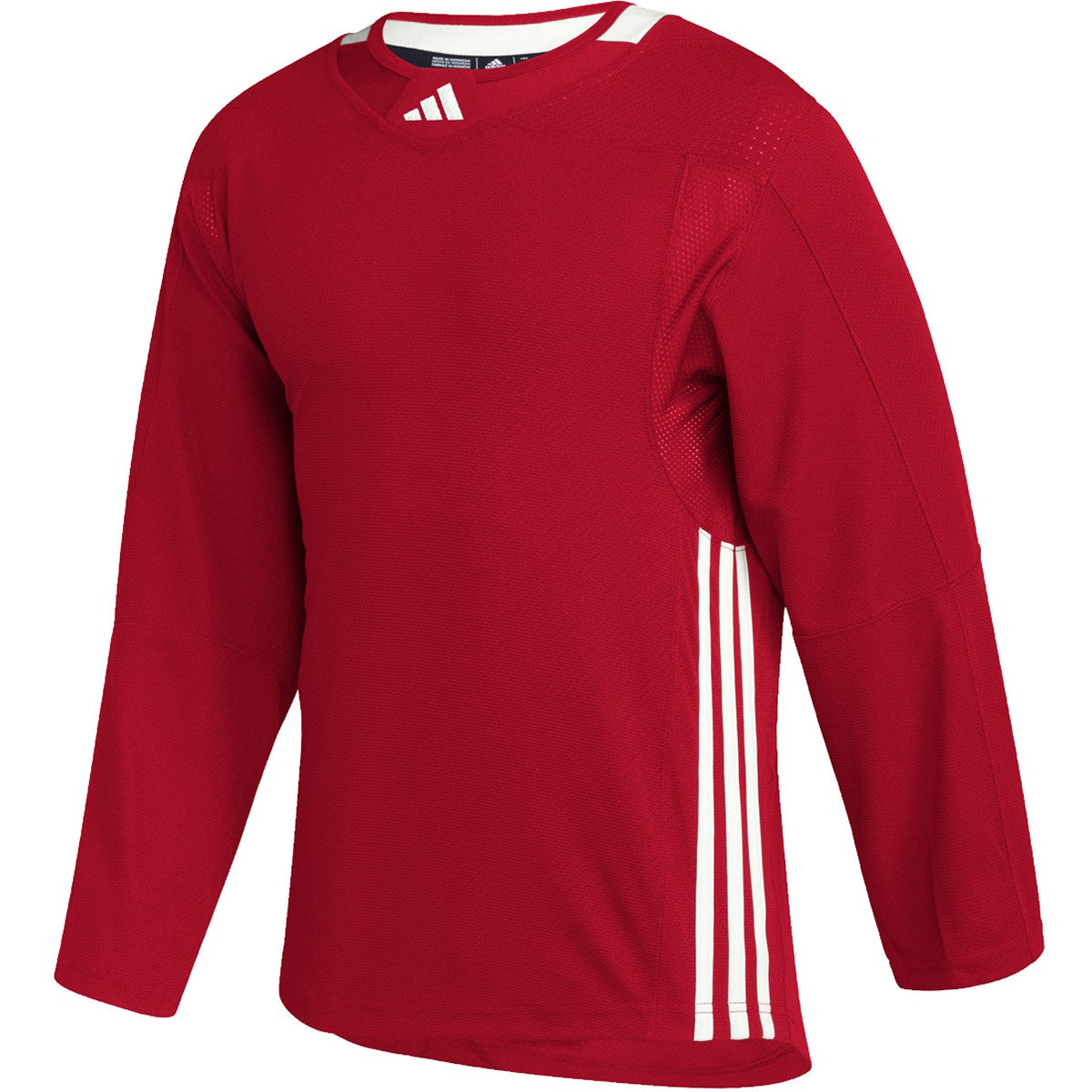 adidas Men's adiTeam Three Stripe Hockey Jersey Hockey Jerseys Adult