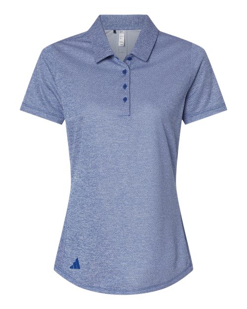 adidas Women's Space Dyed Polo-1