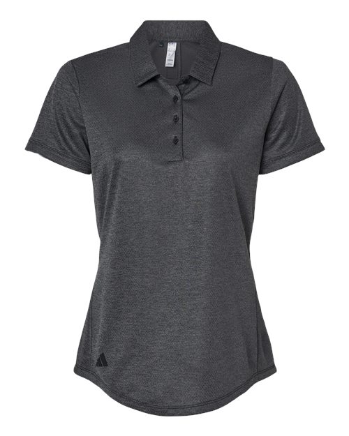 adidas Women's Space Dyed Polo-1