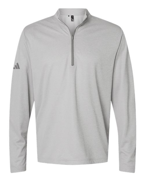 adidas Men's Space Dyed Quarter-Zip Pullover-1