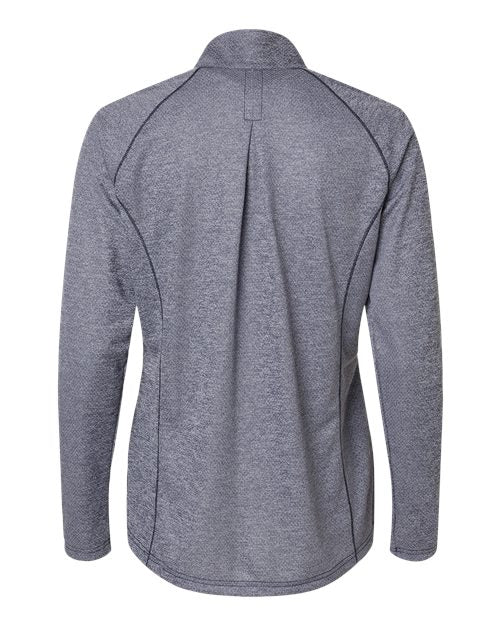 adidas Women's Space Dyed Quarter-Zip Pullover-2