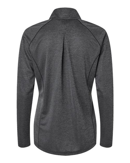 adidas Women's Space Dyed Quarter-Zip Pullover-2