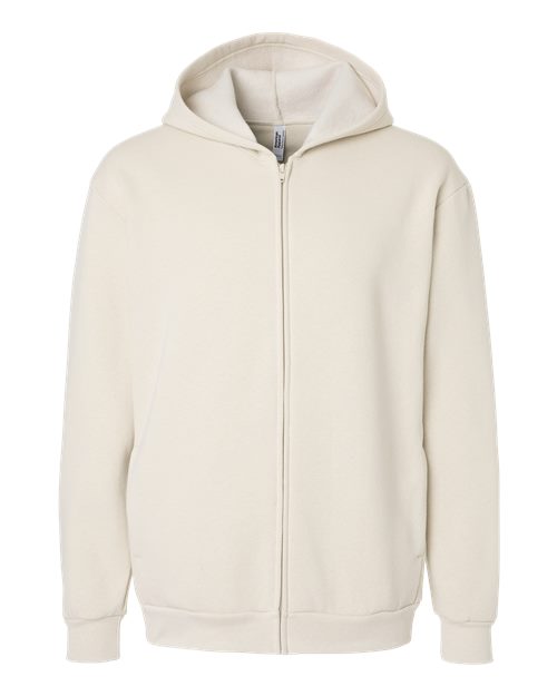 American Apparel ReFlex Fleece Full-Zip Hoodie Mens Apparel Sweatshirts & Fleece