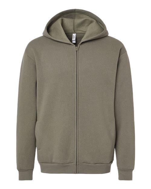 American Apparel ReFlex Fleece Full-Zip Hoodie Mens Apparel Sweatshirts & Fleece