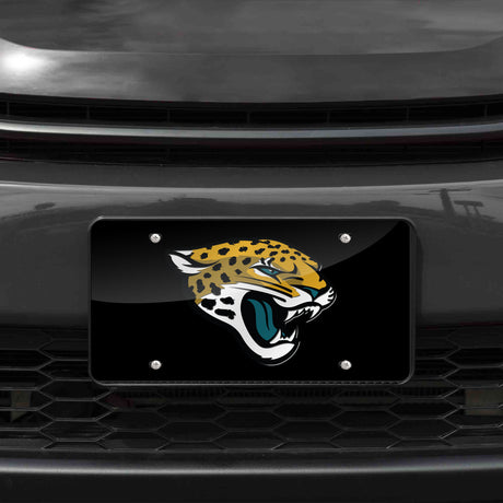 NFL Jacksonville Jaguars Laser Cut License Plate Tag Fan Gear NFL Jacksonville Jaguars