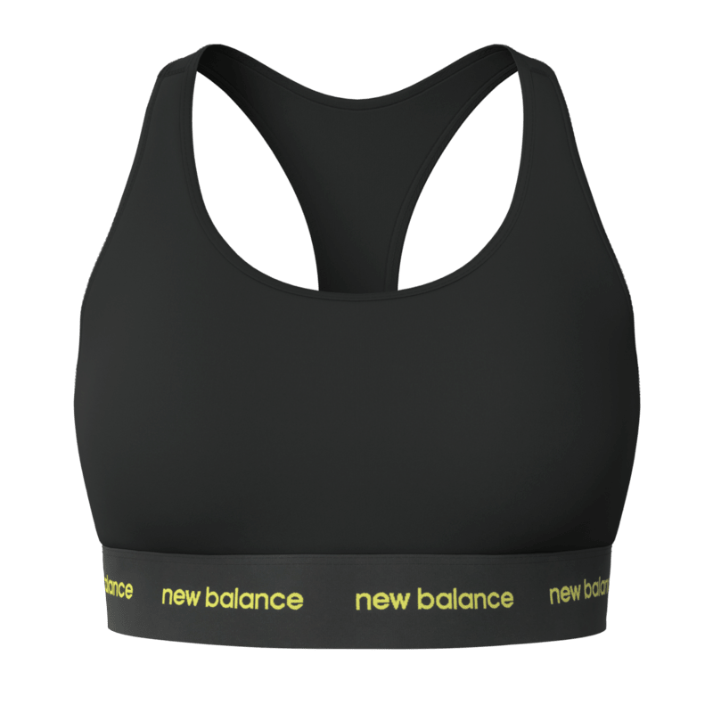 New Balance Women's Sleek Medium Support Sports Bra Womens Apparel Bras & Underwear