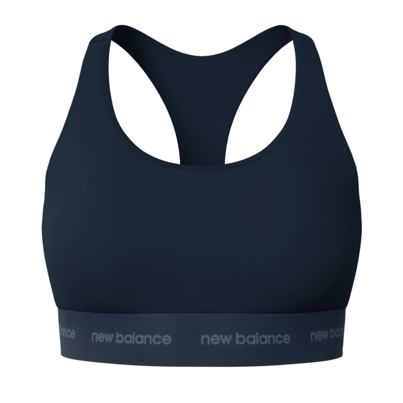 New Balance Women's Sleek Medium Support Sports Bra Womens Apparel Bras & Underwear