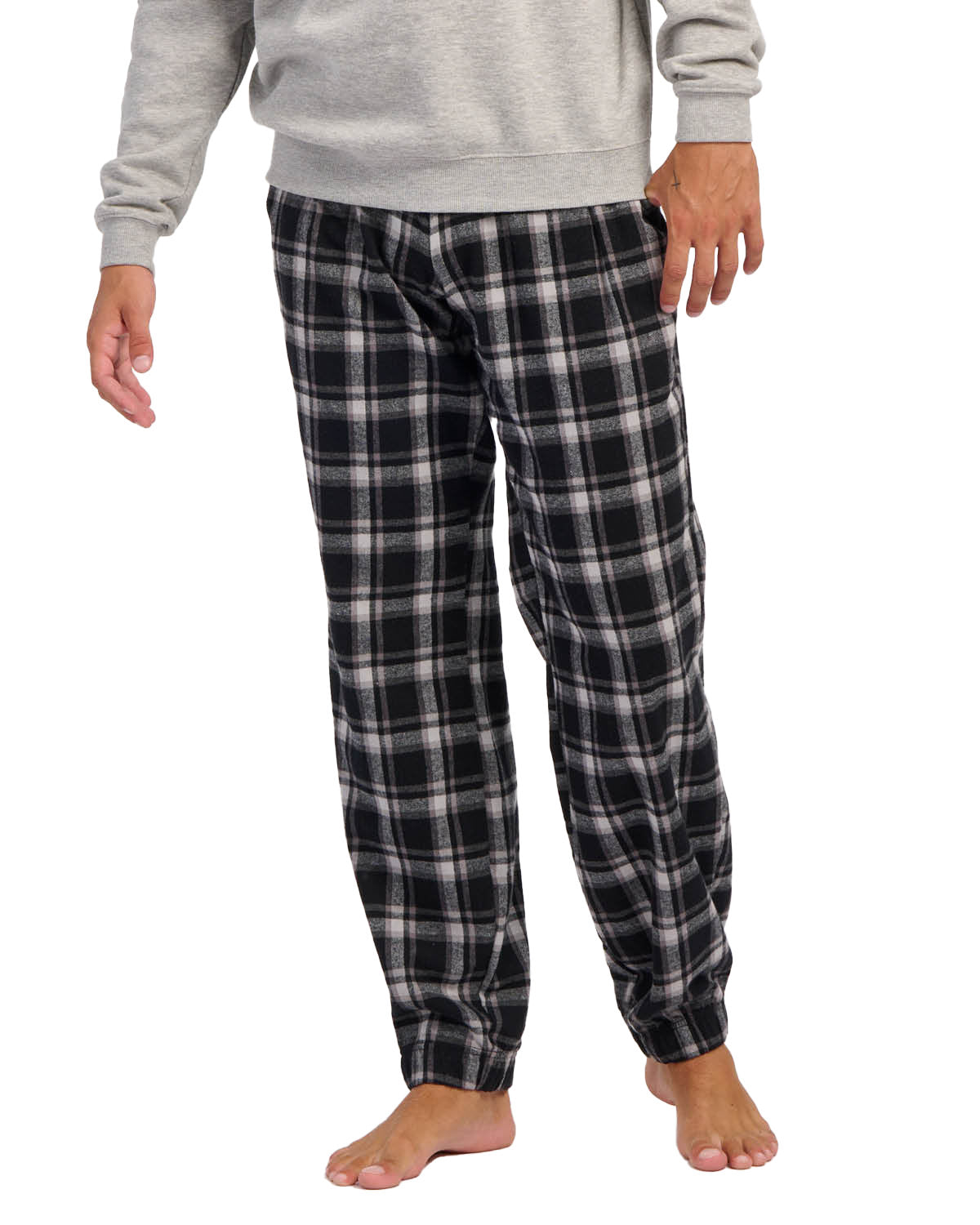 Boxercraft Adult Cotton Flannel Jogger Pants Mens Apparel Pants & Sweatpants