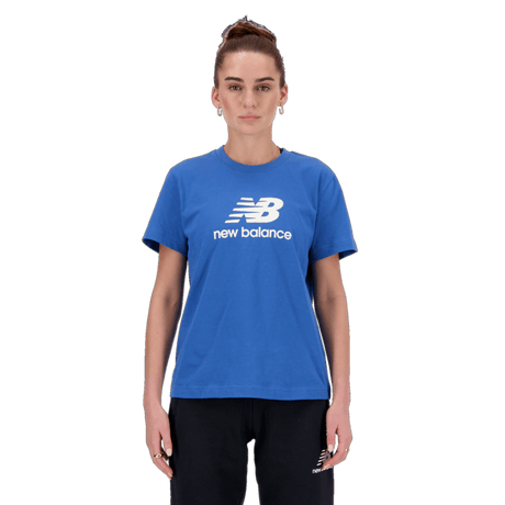New Balance Women's Sport Essentials Jersey Logo T-Shirt Womens Apparel Shirts & Tops