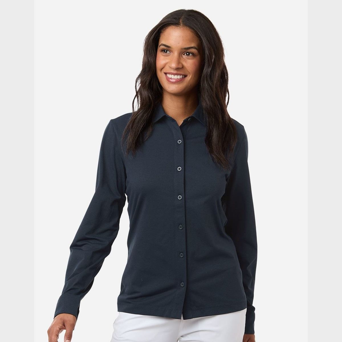 AllPro Women's Pro-Flex Sorona Button Down Shirt