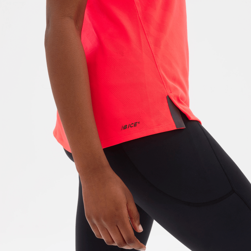 New Balance Women's Q Speed Jacquard Tank Top Womens Apparel Shirts & Tops