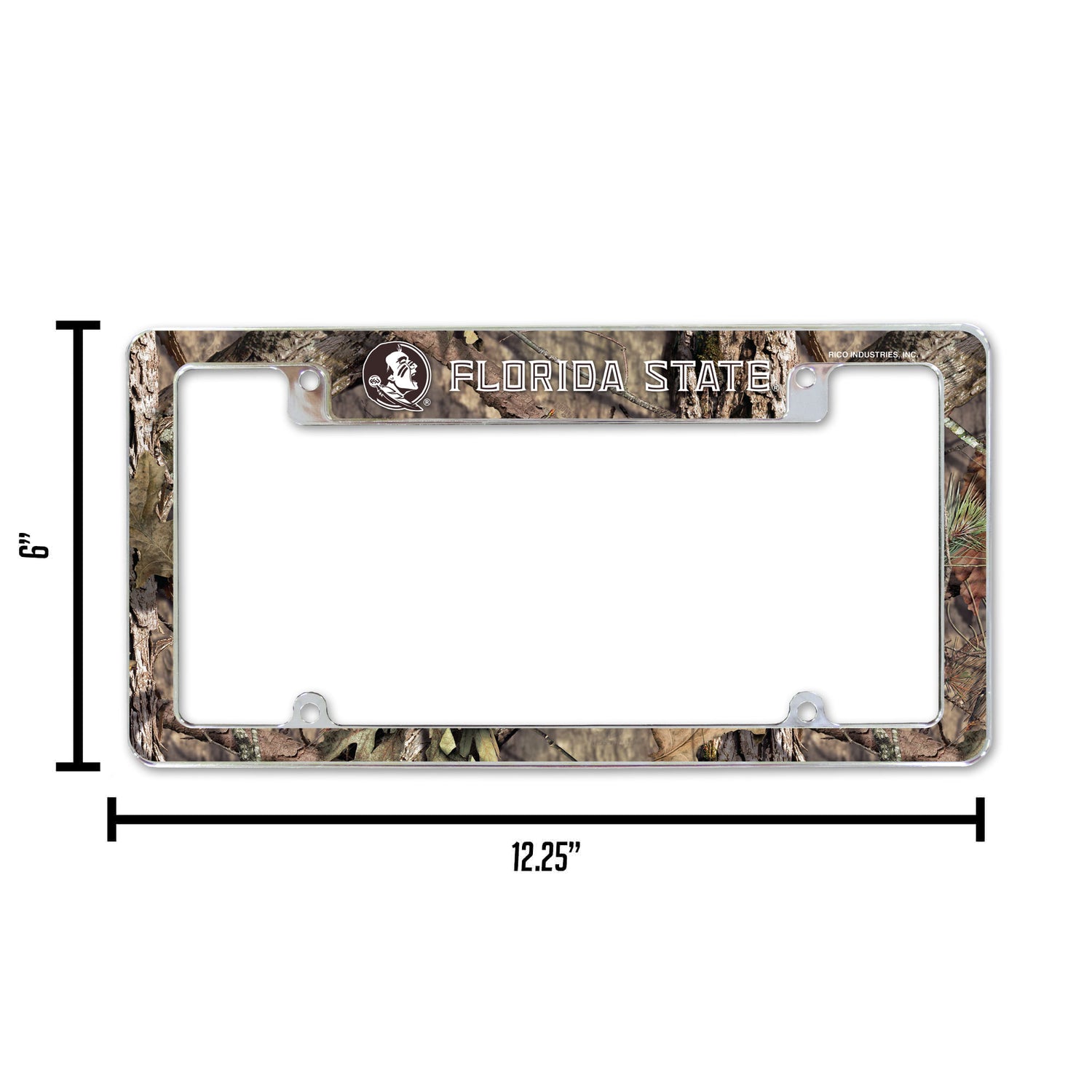 NCAA Florida State Seminoles All Over Chrome Frame Fan Gear NCAA Florida State Seminoles