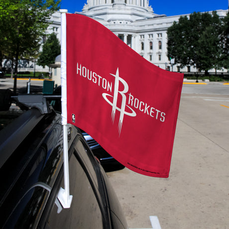 NBA Houston Rockets Car Flag Fan Gear NBA Houston Rockets