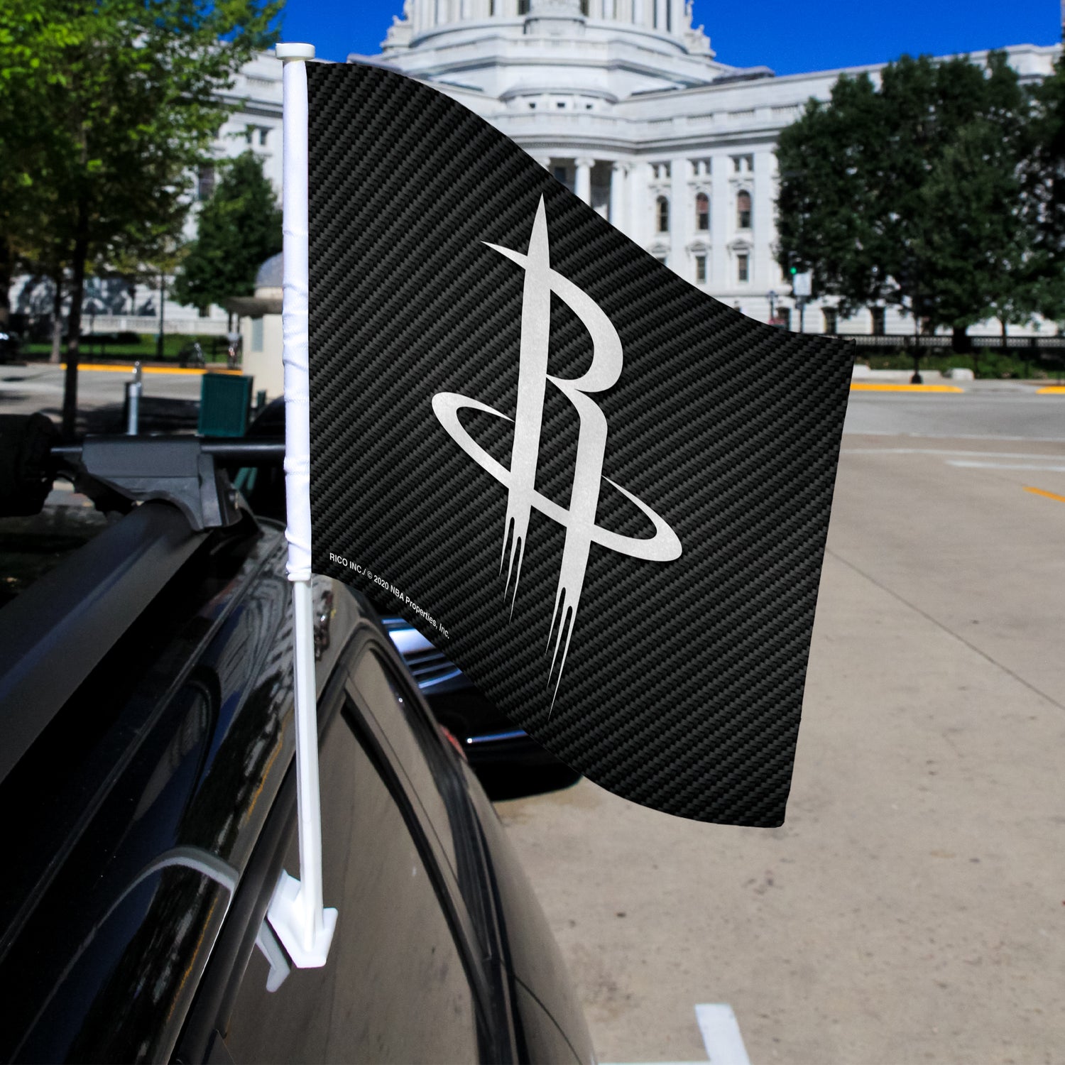 NBA Houston Rockets Car Flag Fan Gear NBA Houston Rockets