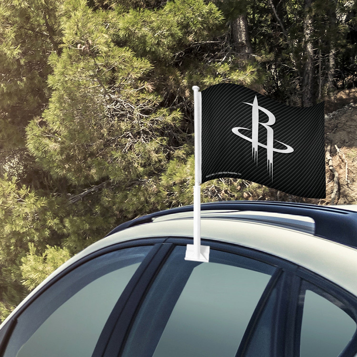 NBA Houston Rockets Car Flag Fan Gear NBA Houston Rockets