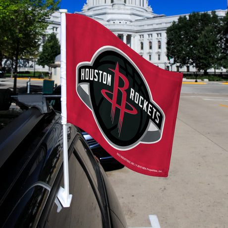 NBA Houston Rockets Car Flag Fan Gear NBA Houston Rockets
