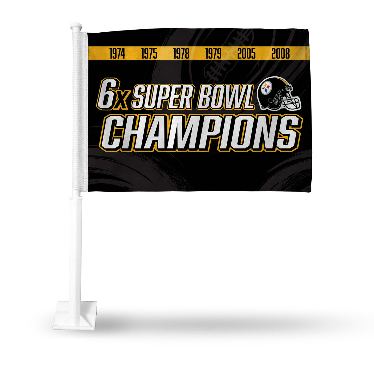 NFL Pittsburgh Steelers Car Flag Fan Gear NFL Pittsburgh Steelers