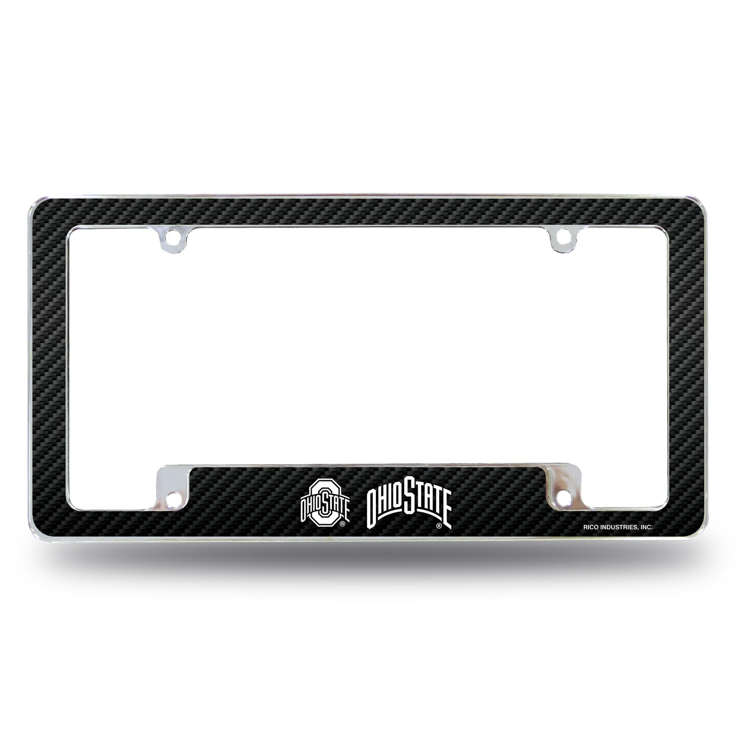NCAA Ohio State Buckeyes All Over Chrome Frame Fan Gear NCAA Ohio State Buckeyes