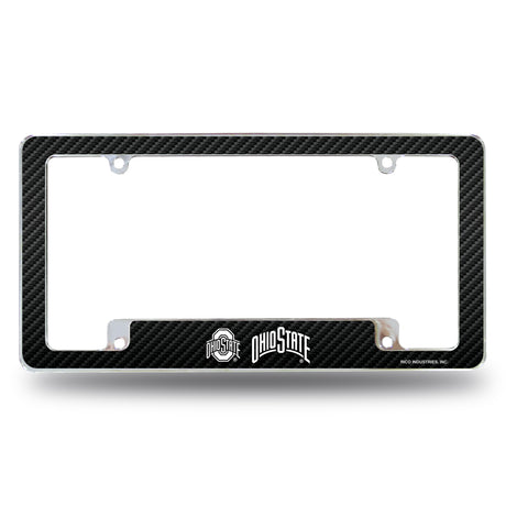 NCAA Ohio State Buckeyes All Over Chrome Frame Fan Gear NCAA Ohio State Buckeyes