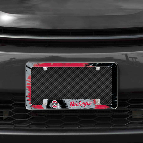 NCAA Ohio State Buckeyes All Over Chrome Frame Fan Gear NCAA Ohio State Buckeyes